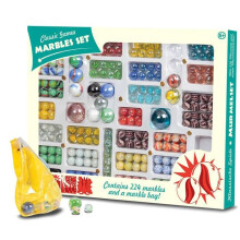 224 Piece Classic Marble Set (Product Code 20592) - Colorful Marbles & Classic Marble Games - Board Game