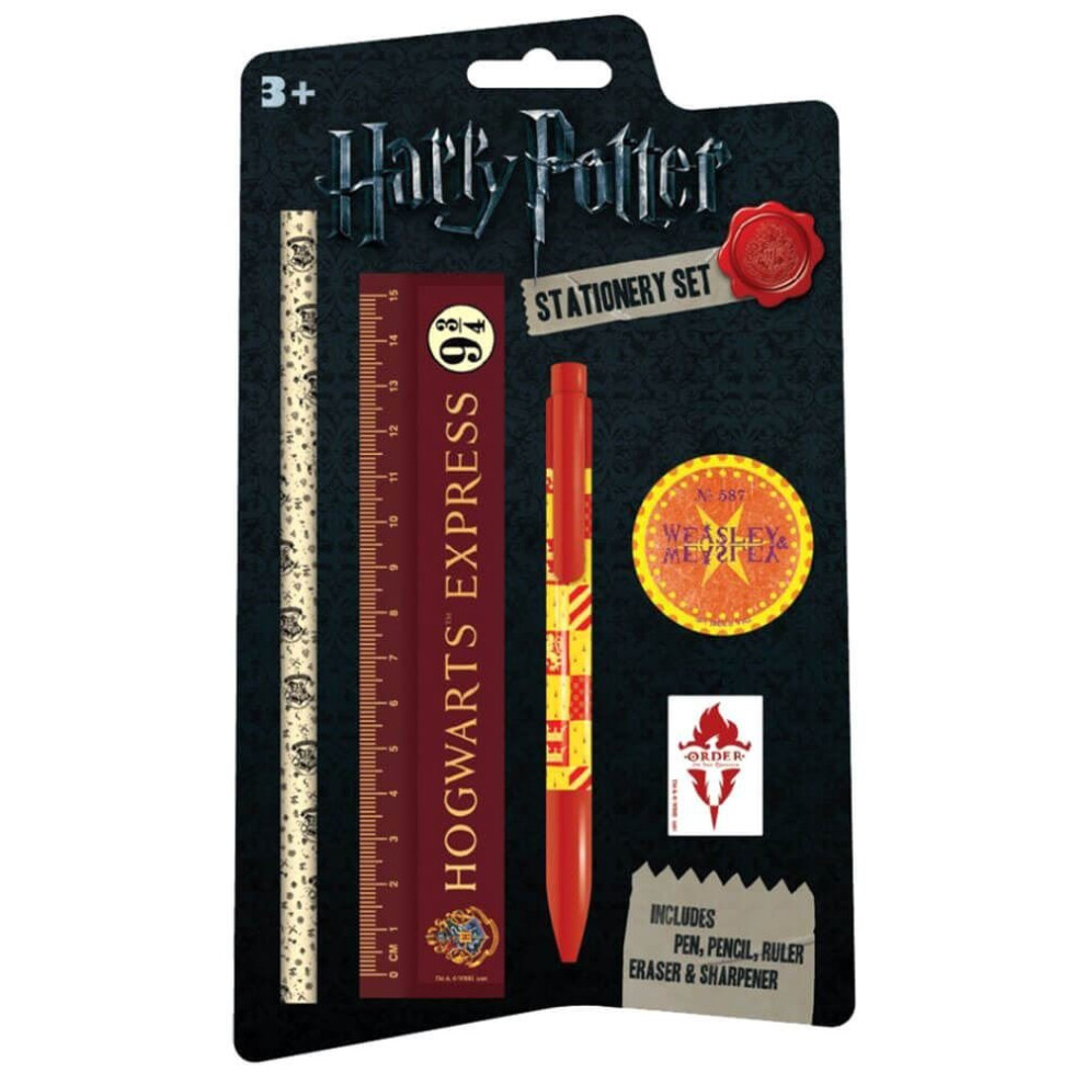 Harry Potter Hogwarts Stationery Set