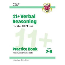 New 11+ CEM Verbal Reasoning Practice Book & Assessment Tests - Ages 7-8 (with Online Edition)