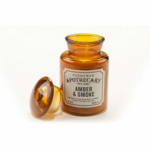 Paddywax Apothecary Jar - Amber & Smoke