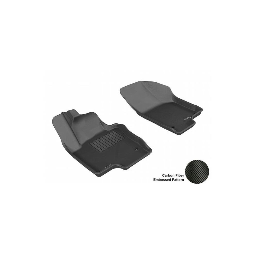 3D Maxpider L1vw05511509 Volkswagen Jetta 2011-2014 Sdn Kagu R1 Floor Mat Black 842132071332