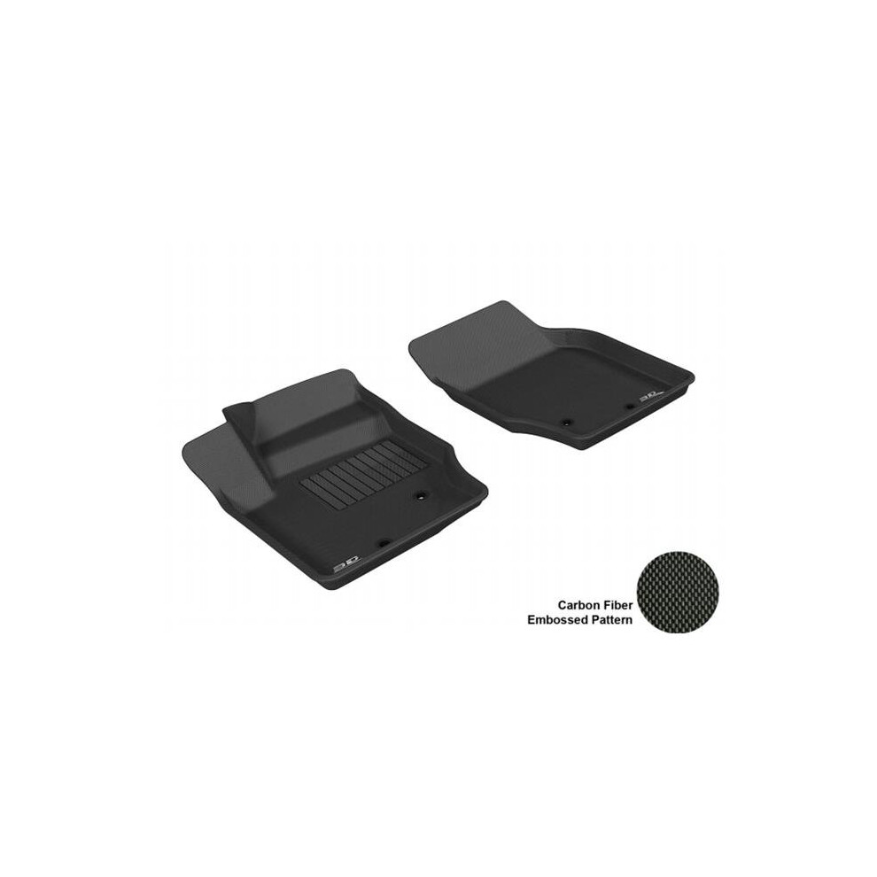 3D Maxpider L1vv00411509 Volvo Xc90 2003-2014 Kagu R1 Floor Mat Black 842132010942