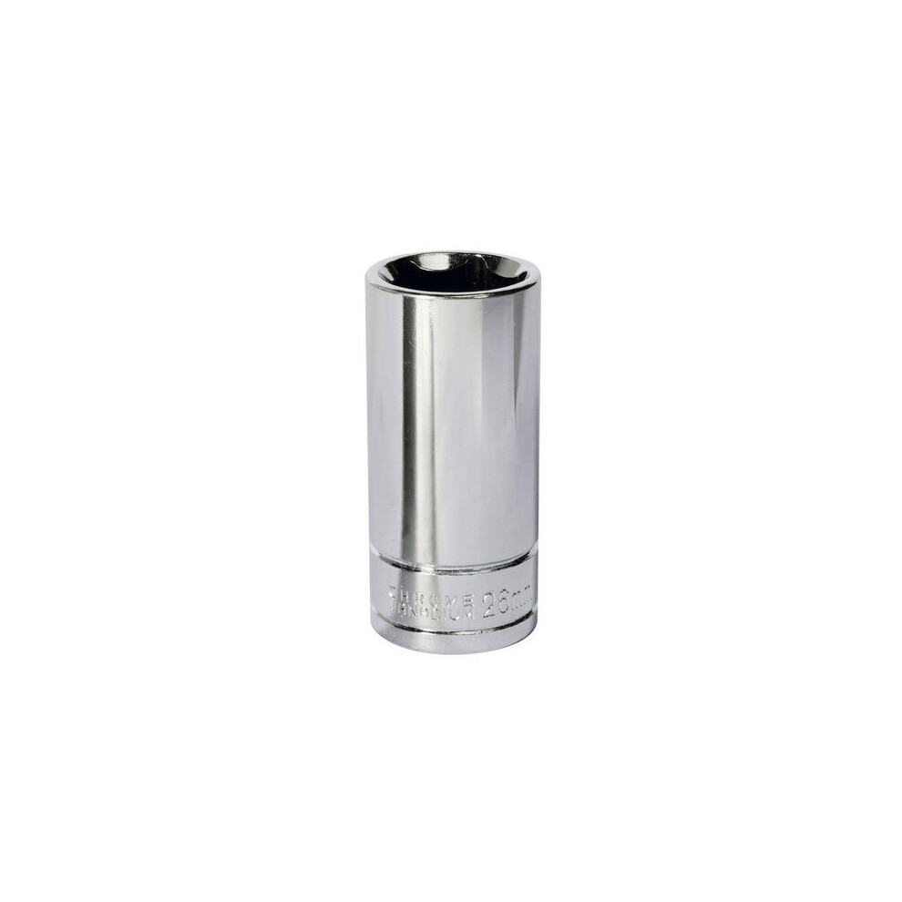 Sealey Siegen S0680 26mm 1/2"Sq Drive Deep WallDrive Socket