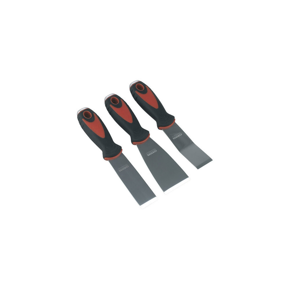 Sealey Ak523 3Pc Scraper Set With Hammer Cap