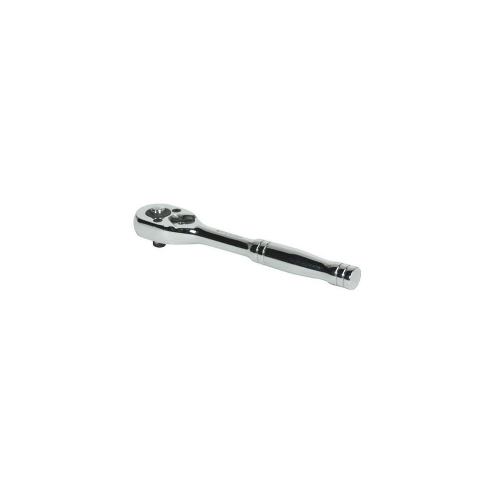 Sealey Siegen S0704 1/4"Sq Drive Pear-Head Ratchet Wrench with Flip Reverse