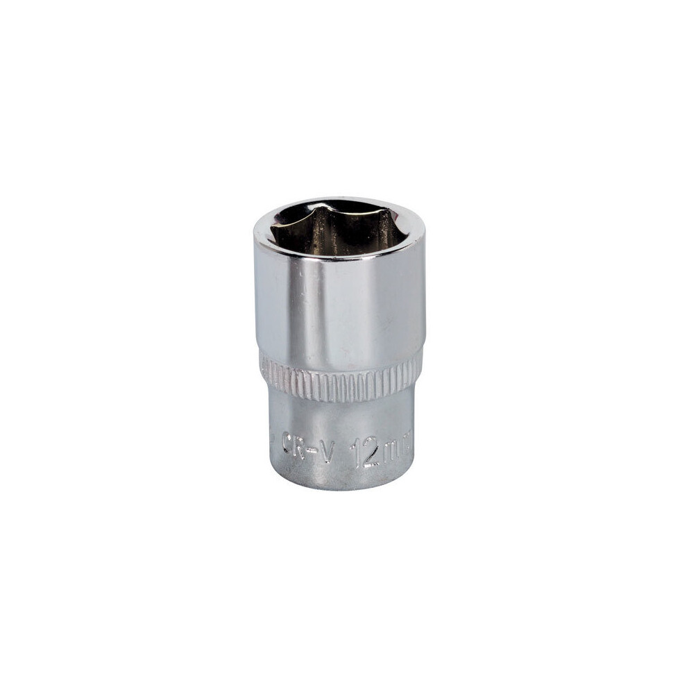 Sealey Sp1412 12Mm 1/4"Sq Drive Fully Polished Walldrive Socket