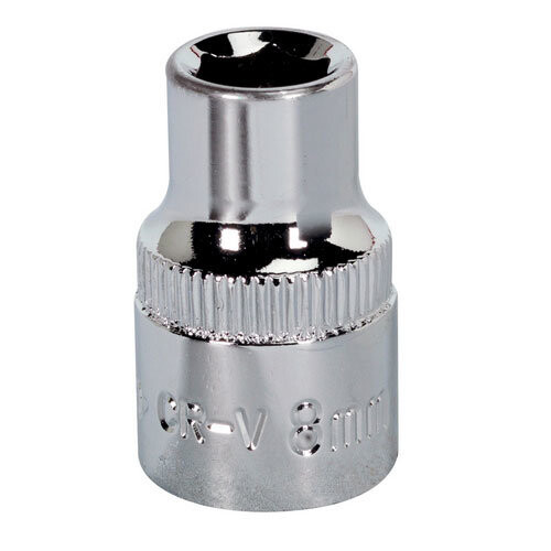 Sealey Sealey SP3808 8mm 3/8"Sq Drive Fully Polished WallDrive Socket
