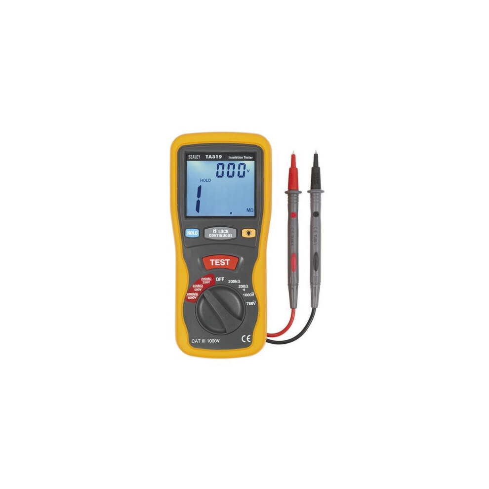 Sealey TA319 Digital Insulation Tester