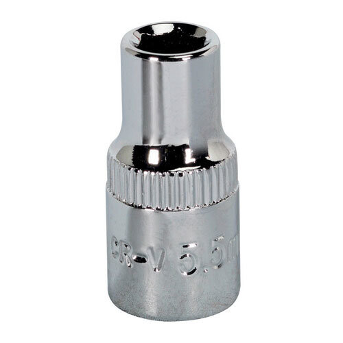 Sealey Sealey SP14055 5.5mm 1/4"Sq Drive Fully Polished WallDrive Socket