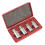 Sealey Sealey AK723 4pc 1/2"Sq Drive Stud Extractor Set - Metric 1