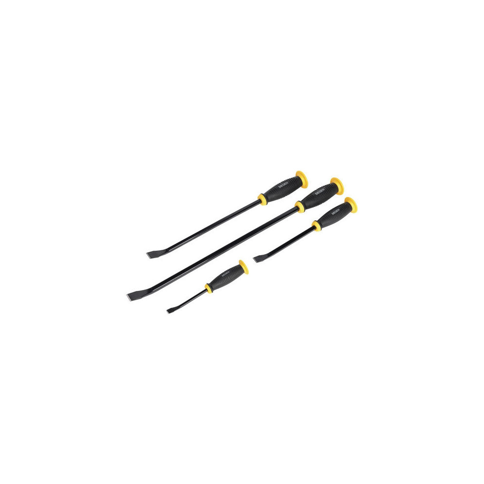 Sealey Siegen S0557 4pc Prybar Set with Hammer Cap