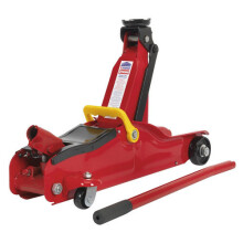 Sealey 1050CXLE 2 Tonne Low Entry 78-330mm Short Chassis Hydraulic Trolley Jack