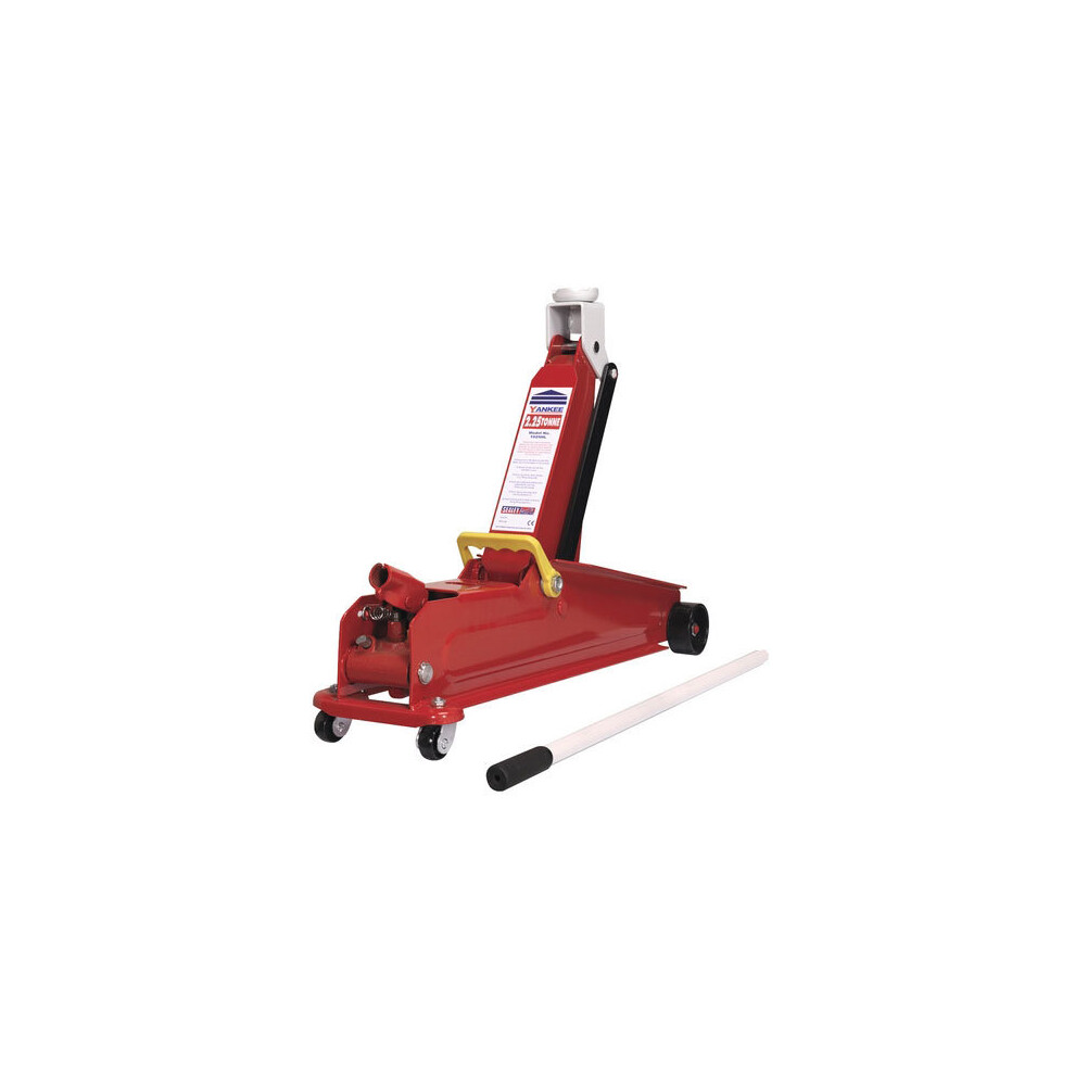 Sealey 1025HL 2.25tonne High Lift Trolley Jack with Super Rocket Lift