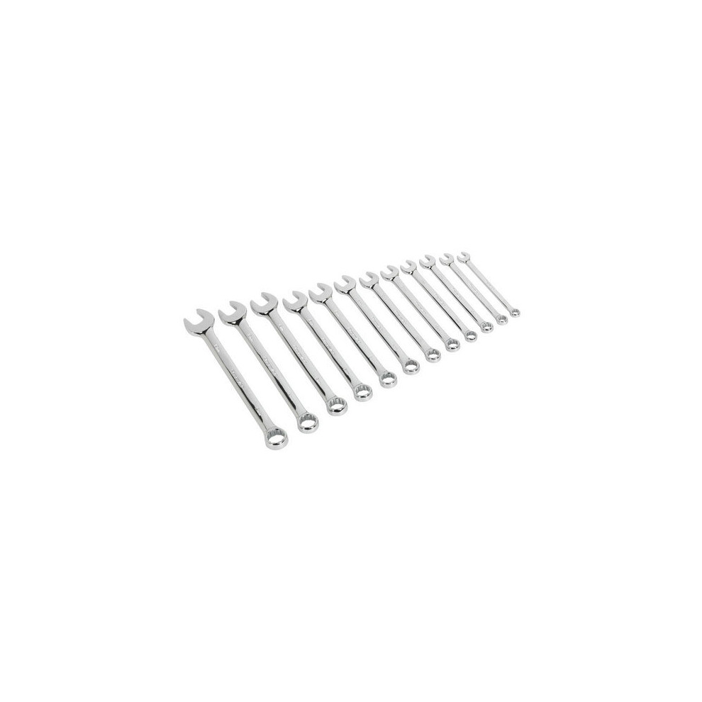 Sealey AK63012 12pc Combination Spanner Set - Metric
