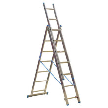 Sealey ACL307 Aluminium Extension Combination Ladder 3x7 EN 131