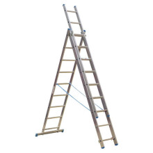 Sealey ACL3 Aluminium Extension Combination Ladder 3x9 EN 131