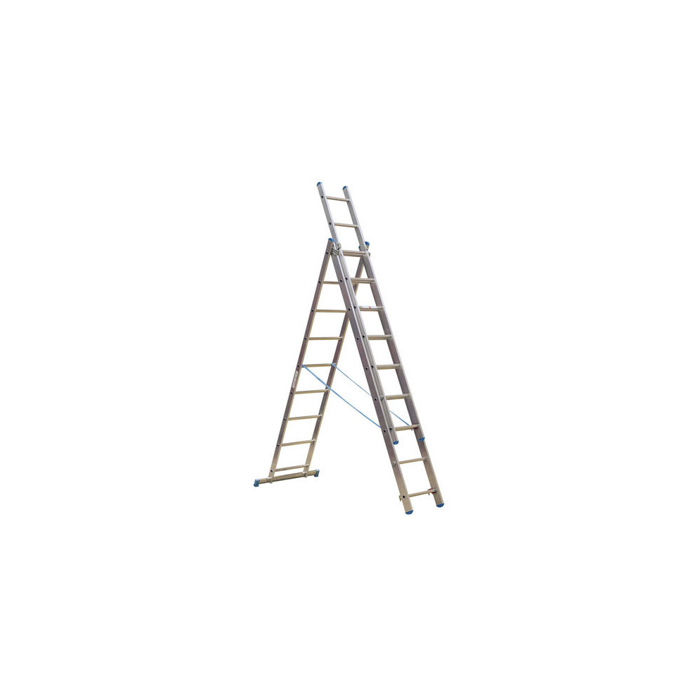 Sealey ACL3 Aluminium Extension Combination Ladder 3x9 EN 131