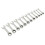Sealey Sealey Siegen S0633 12pc Stubby Ratchet Combination Spanner Set - Metric 1