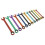 Sealey Sealey S01075 Ratchet Combination Spanner Set 12pc Multi-Coloured Metric 1