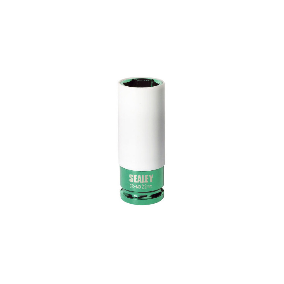 Sealey SX03022 22mm 1/2"Sq Drive Alloy Wheel Impact Socket