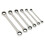 Sealey Sealey Siegen S0636 6pc Double End Ratchet Ring Spanner Set - Metric 1