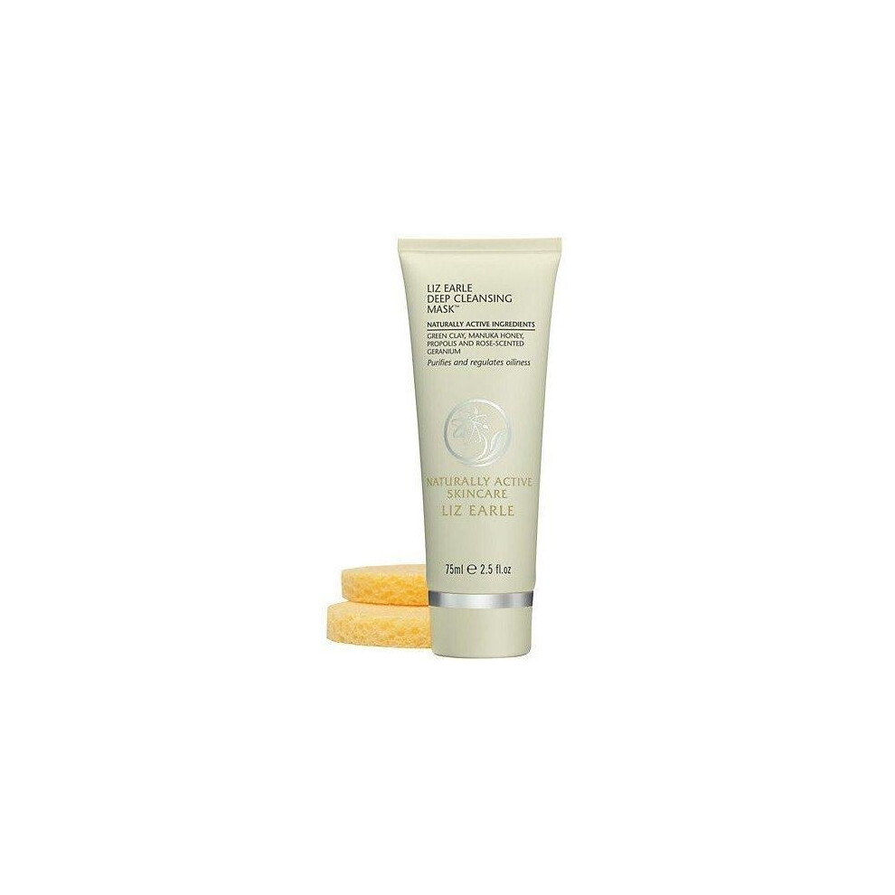 Liz Earle Deep Cleansing Mask 75ml with 2 sponges