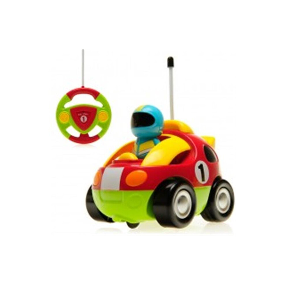 Photos - Parts for Drones & RC models Az Import & Trading MC66R Cartoon RC Race Car for Toddlers - 4 in.