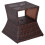 Outsunny Outsunny Rattan Wicker Tea Coffee Table w/ Umbrella Hole Storage Space 1