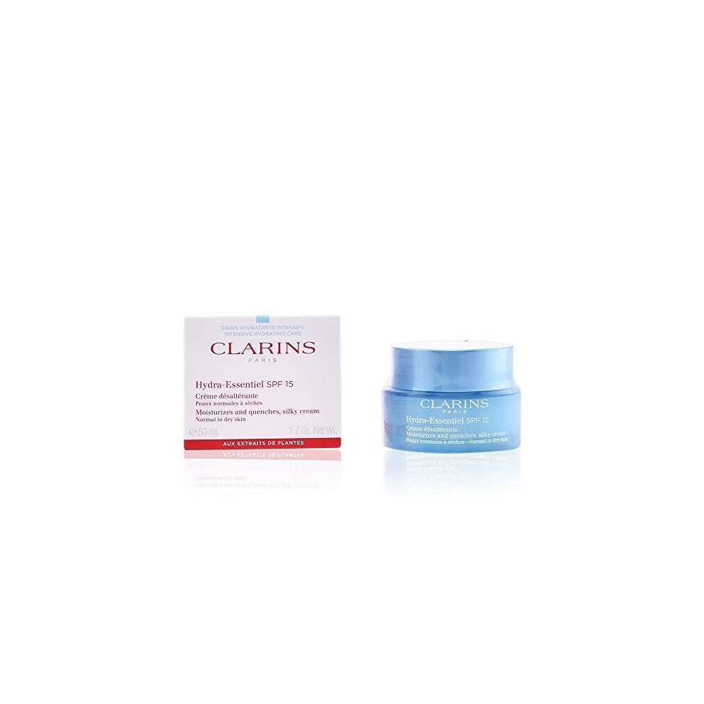 Clarins Hydra-Essentiel, SPF 15 Normal to Dry Skin, Intensive hydrating care, 50ml