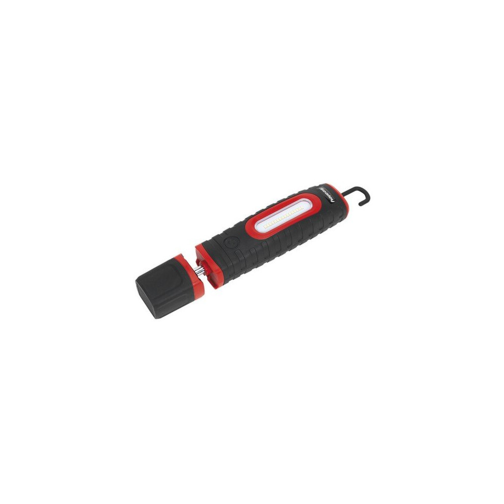 Sealey LED360PLUS Rechargeable 360 Deg. Inspection Lamp 16 SMD LED + 3W LED Black 2 x Lithium-ion