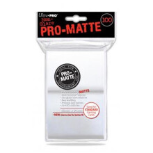 Schutzfolien - ULTRA PRO - PRO-Matte Weiß - 100 Hüllen - Gemischt - Weiß