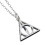 Harry Potter Harry Potter Sterling Silver Deathly Hallows Necklace 1