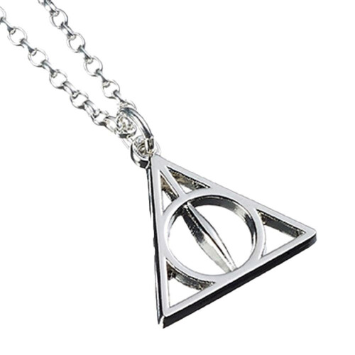Harry Potter Harry Potter Sterling Silver Deathly Hallows Necklace