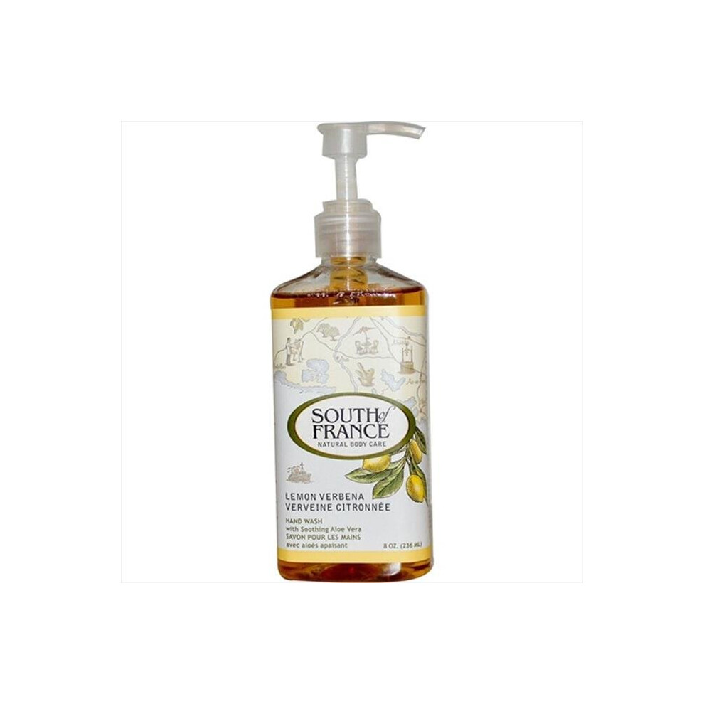 South Of France 8 Ounce Lemon Verbena Hand Wash