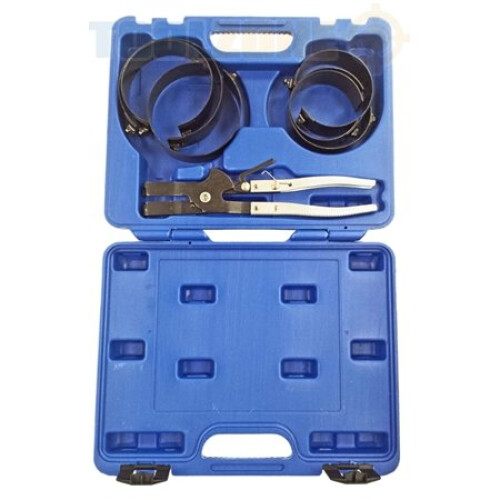 7 Piece Piston Ring Compressor Set inc Pliers- Car / auto
