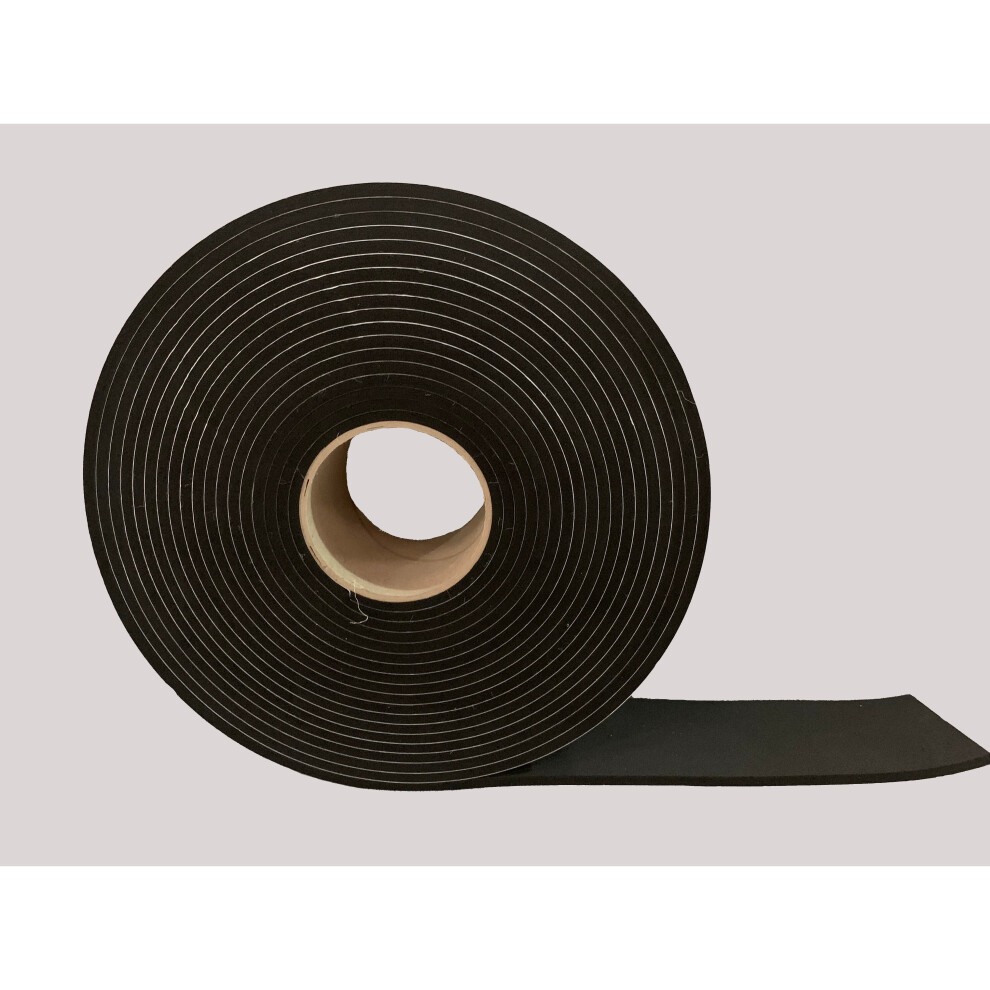 Advanced Acoustics Resilient Sealing Tape - 5Mm Thick X 75Mm Wide X 10M Long 5060345301816