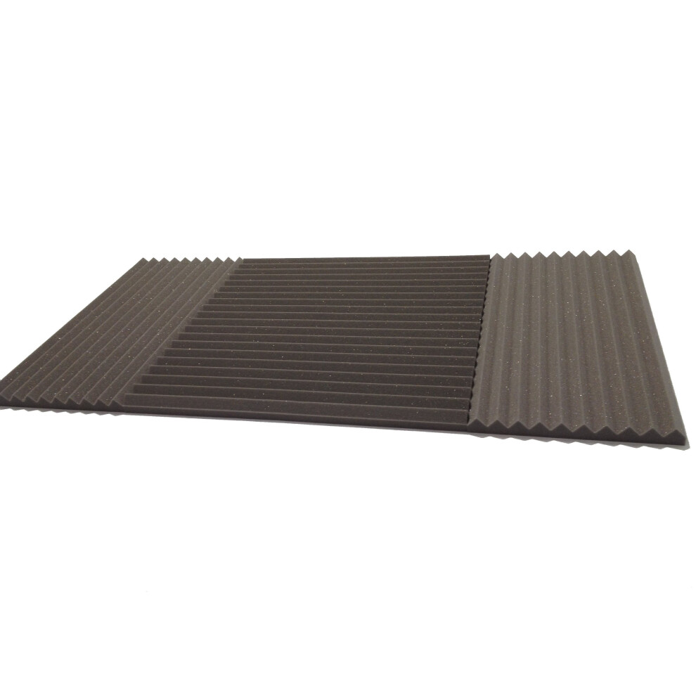 Advanced Acoustics Wedge 30"X15" Acoustic Studio Foam Tile Pack 5060345300307