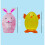 Easter Egg Hunt Accessories and Games - 2 Plastic Character Eggs 1