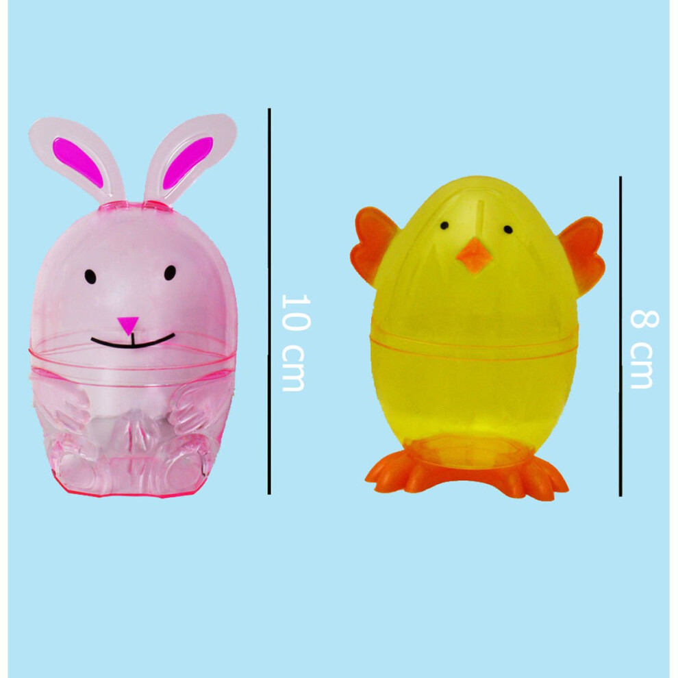 Easter Egg Hunt Accessories and Games - 2 Plastic Character Eggs