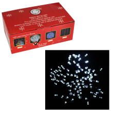 200 Battery Christmas Lights Multi-action; Indoor or Outdoor  - White