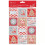 Anker Christmas 24 Pack 3D Gift Tags Red; White Silver Design 1