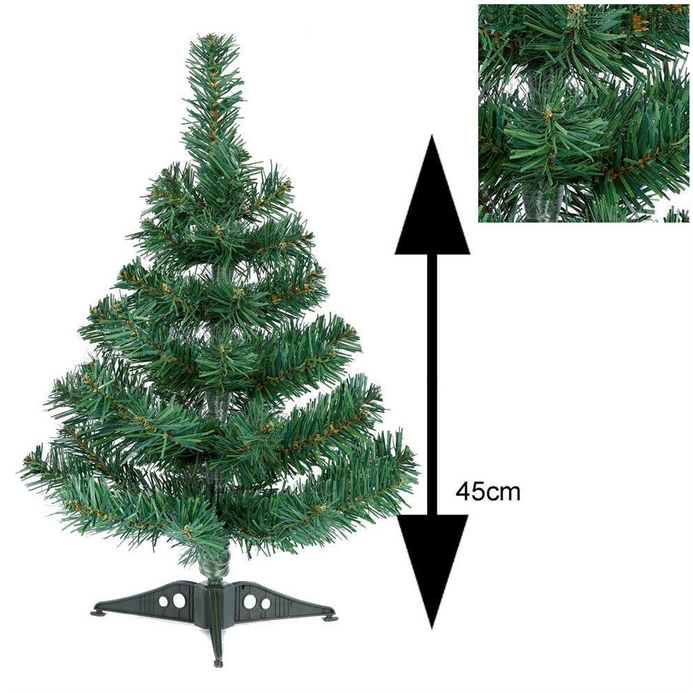45cm Table Top Christmas Tree Indoor Use Home Office School - TR139617