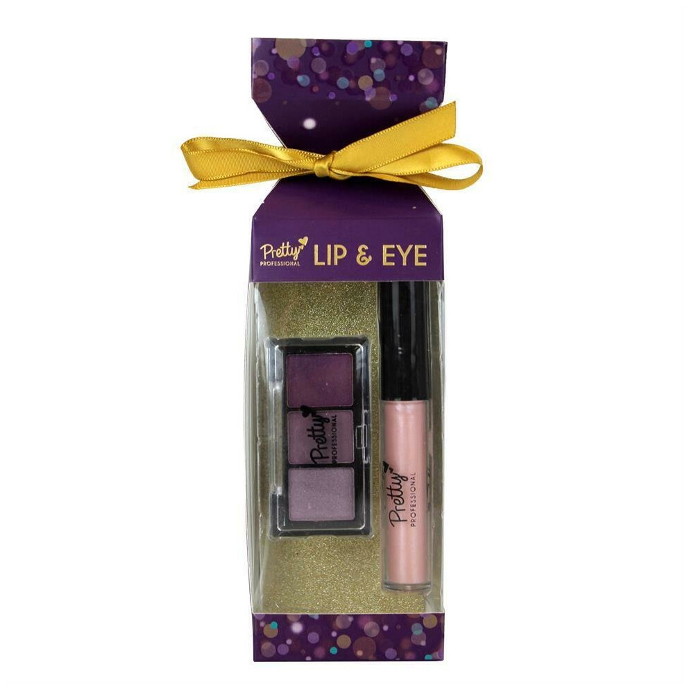 Pretty Professional Purple Make Up Gifts - Lip & Eye - Smokey