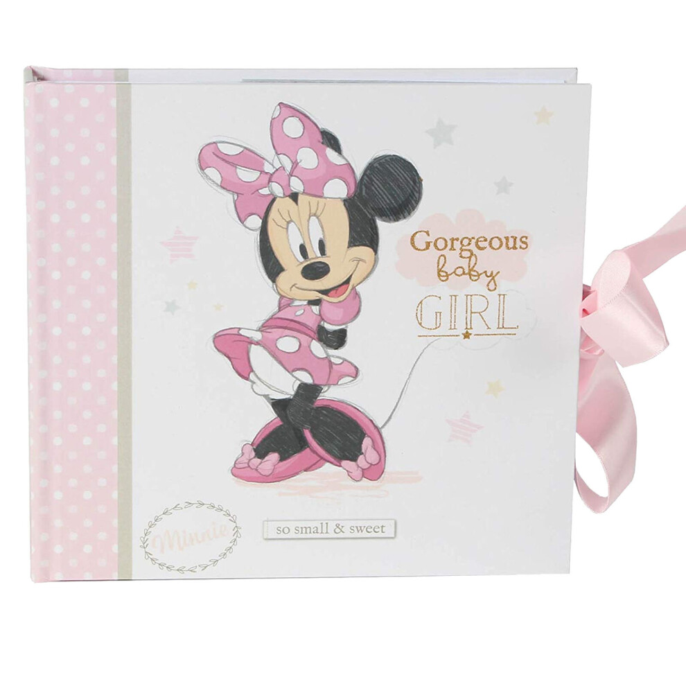 Disney Magical Beginnings Baby Photo Album 50 x 4' x 6' Minnie Mouse