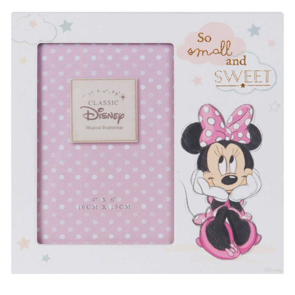 Disney Magical Beginnings Baby Photo Frame 4' x 6' Minnie Mouse