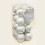 Christmas Tree Decoration 16 Pack 50mm Shatterproof Baubles - Silver 1