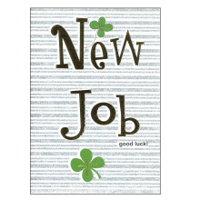 Greeting Card with Envelope - LP5012 New Job