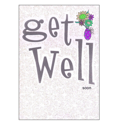 Greeting Card with Envelope - LP5030 Get Well Soon