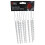Christmas Clear Acrylic Hanging Tree Decorations - 8 Pack 14cm Icicles 1