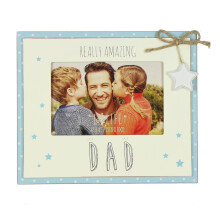 Love Life MDF Double Layer 6'x4' Photo Frame - Amazing Dad